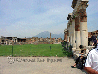 Pompei Forum View